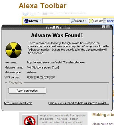Alexa Adware