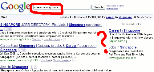 Career in Singapore